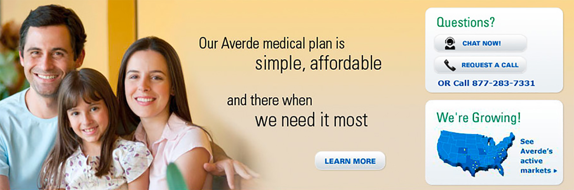 Averde Healthcare Website Design