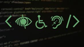 Website accessibility graphic